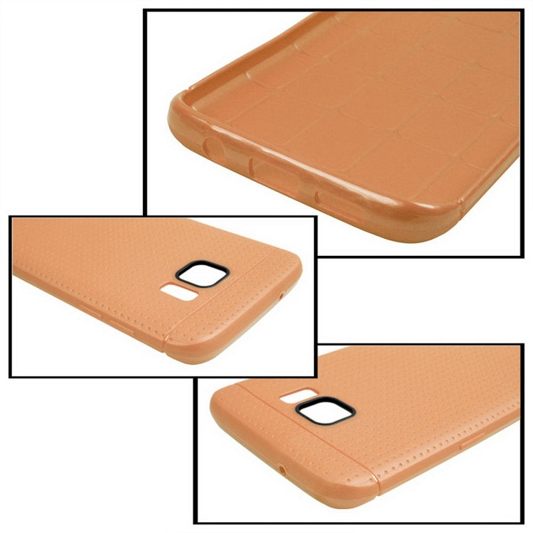 For Galaxy S7 Edge / G935 Honeycomb Surface TPU Protective Case