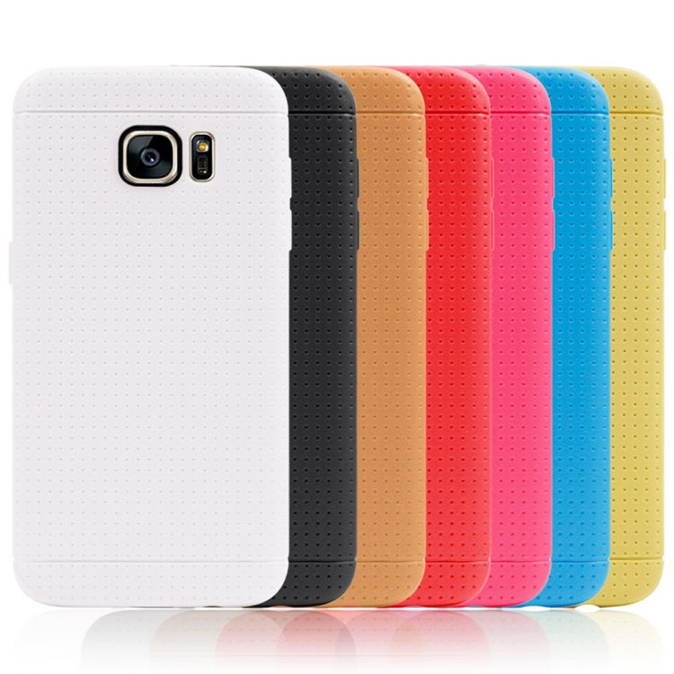 For Galaxy S7 Edge / G935 Honeycomb Surface TPU Protective Case