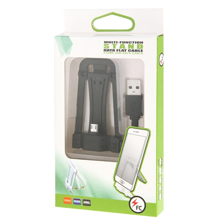 High Speed 1.15M Micro USB to USB 2.0 Data Sync Cable with Holder / Stand