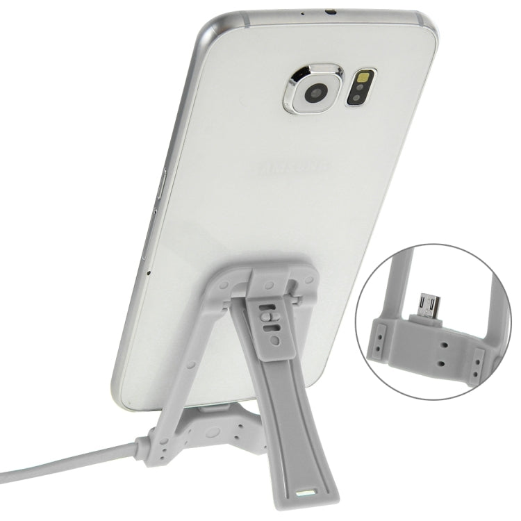 High Speed 1.15M Micro USB to USB 2.0 Data Sync Cable with Holder / Stand