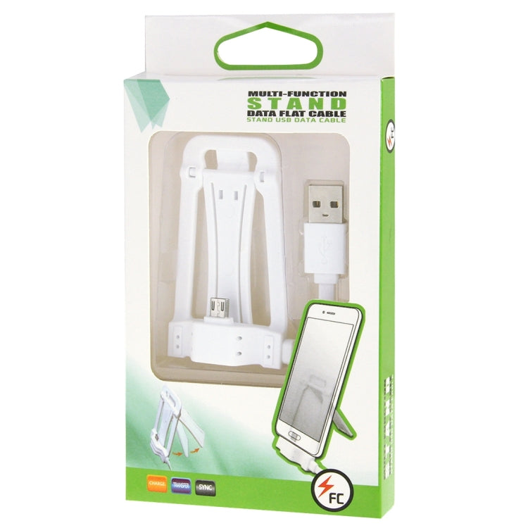 High Speed 1.15M Micro USB to USB 2.0 Data Sync Cable with Holder / Stand