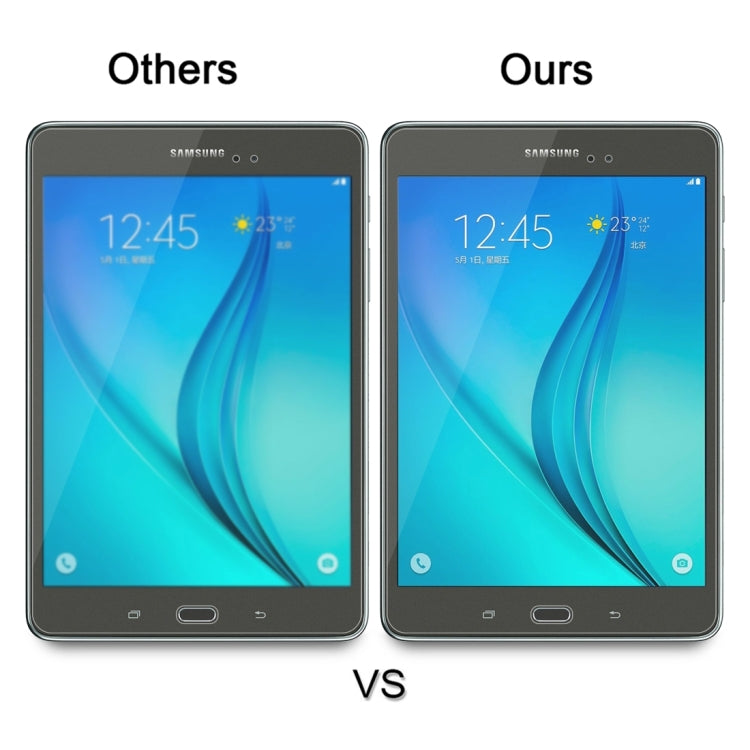 0.4mm 9H+ Surface Hardness 2.5D Explosion-proof Tempered Glass Film for Galaxy Tab A 8.0 / T350 / T355