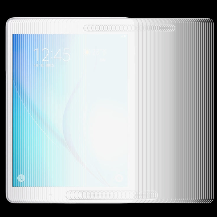 75 PCS for Galaxy Tab A 9.7 / T550 / T555 0.4mm 9H+ Surface Hardness 2.5D Explosion-proof Tempered Glass Film