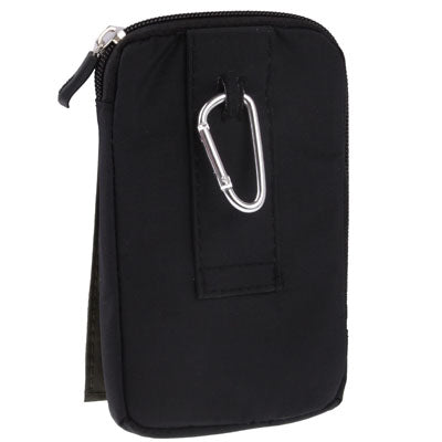 Universal Zipper Carry Bag with Hook for Galaxy Note II / N7100 / S3 / i9300 / Note / i9220 / MP5 / All 5.5 inch Device