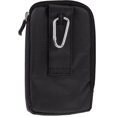 Universal Zipper Carry Bag with Hook for Galaxy Note II / N7100 / S3 / i9300 / Note / i9220 / MP5 / All 5.5 inch Device