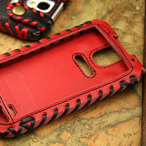 SHOWKOO Premium Retro Luxury Vertical Style 6 Layers Genuine Leather Case for Galaxy S IV / i9500