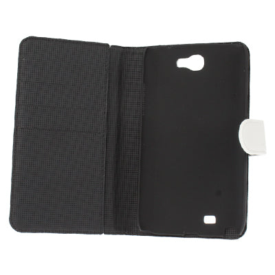 Litchi Texture Leather Case with Holder for Galaxy Note II / N7100