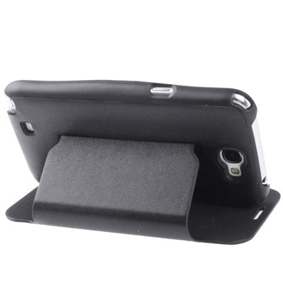 Ultra Slim Flip Leather Case with Holder for Galaxy Note II / N7100