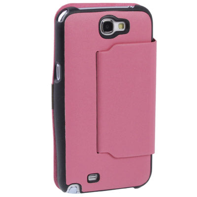 Ultra Slim Flip Leather Case with Holder for Galaxy Note II / N7100