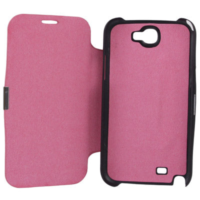 Ultra Slim Flip Leather Case with Holder for Galaxy Note II / N7100
