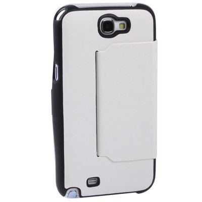 Ultra Slim Flip Leather Case with Holder for Galaxy Note II / N7100