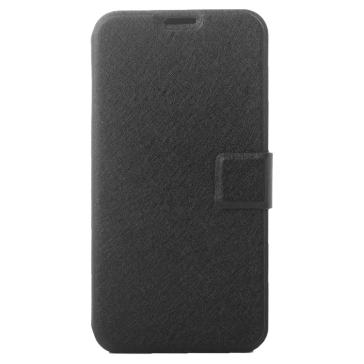 Silk Texture Flip Leather Case with Card Slot & Holder for Galaxy S5 / G900