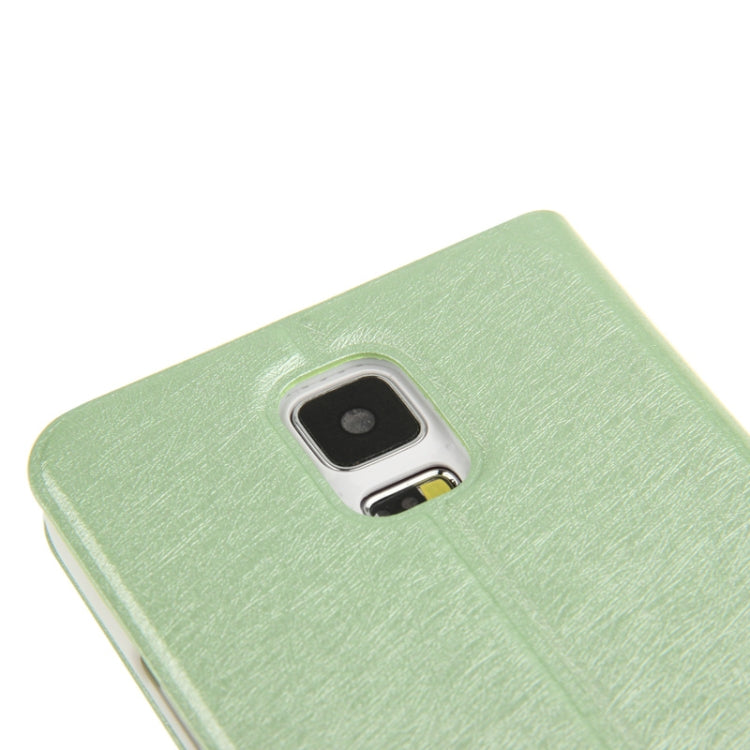 Silk Texture Flip Leather Case with Card Slot & Holder for Galaxy S5 / G900