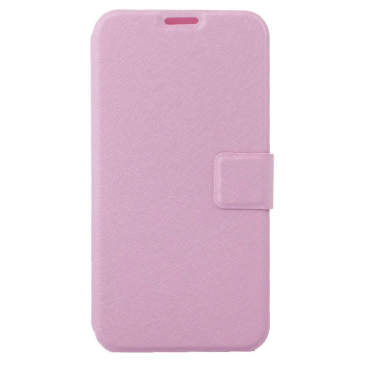 Silk Texture Flip Leather Case with Card Slot & Holder for Galaxy S5 / G900