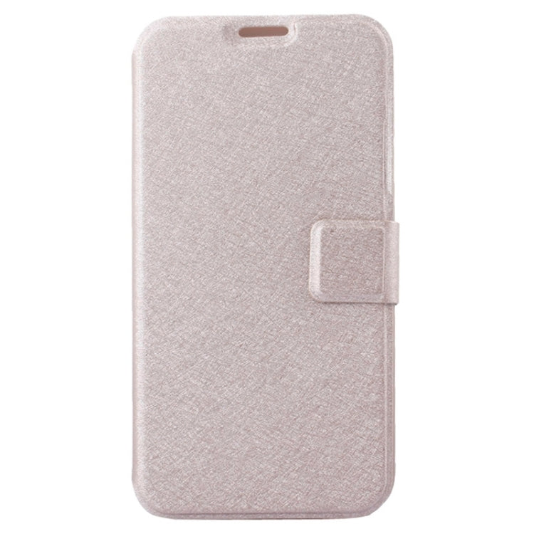 Silk Texture Flip Leather Case with Card Slot & Holder for Galaxy S5 / G900