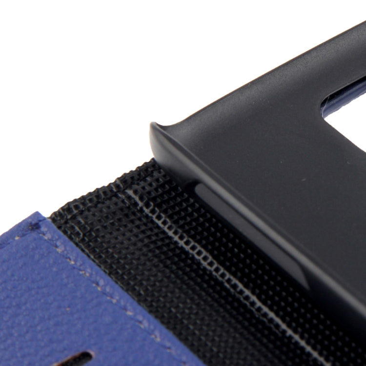 Litchi Texture Leather Case with Credit Card Slots & Holder for Galaxy S5 / G900