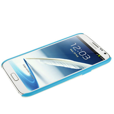 Transparent Plastic Case for Galaxy Note II / N7100(Baby Blue)