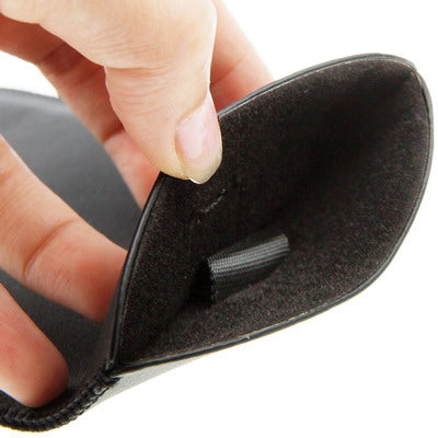 Leather Case Pocket Pouch Sleeve Bag with Pull Tab for Galaxy Note II / N7100 / Galaxy Note / i9220 / N7000, Note LTE / N7005 (Black)