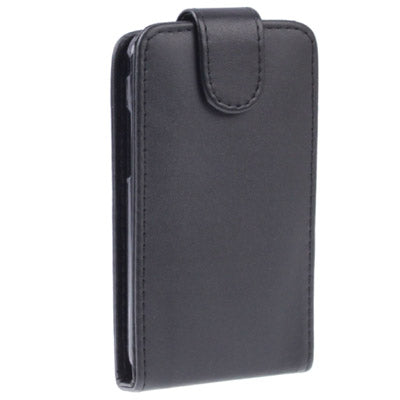 Vertical Flip Leather Case for Samusng i9050, Black(Black)