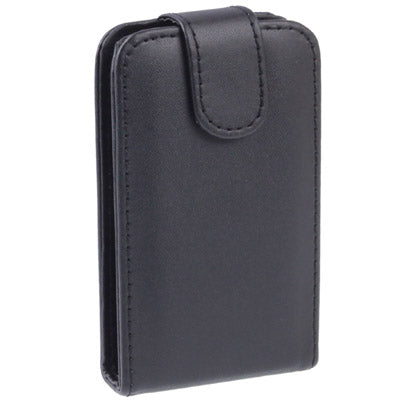 Vertical Flip Leather Case for Galaxy Y Pro / B5510, Black