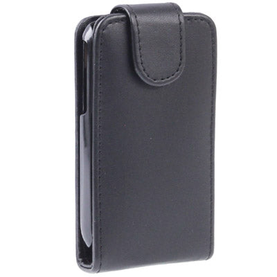 Vertical Flip Leather Case for Galaxy Poket / S5300, Black