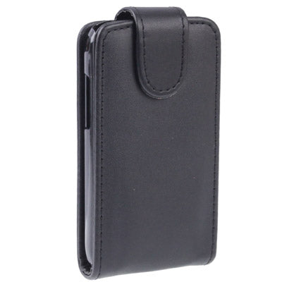 Vertical Flip Leather Case for Galaxy Ace Duos S6802, Black