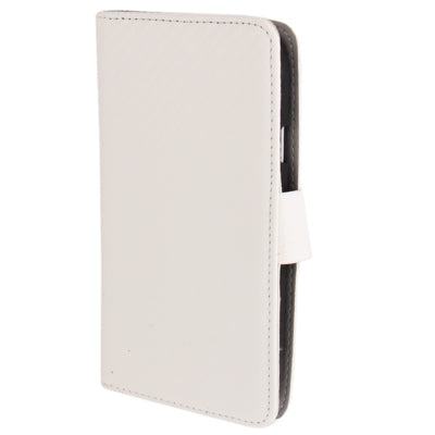 High Quality Carbon Fiber Texture Leather Case with Holder & Credit Card Slots for Galaxy Grand Duos / i9082