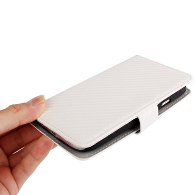 High Quality Carbon Fiber Texture Leather Case with Holder & Credit Card Slots for Galaxy Grand Duos / i9082