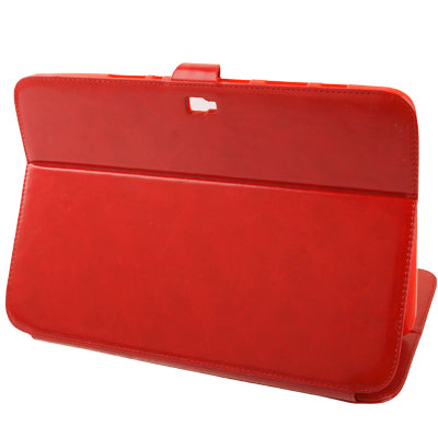 High Quality Crazy Horse Texture Flip Leather Case with Holder & Credit Card Slots for Galaxy Note (10.1) / N8000 / N8010