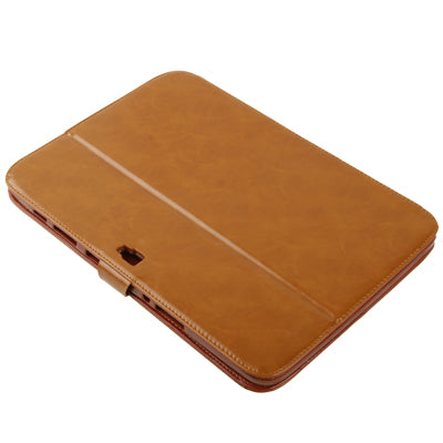 High Quality Crazy Horse Texture Flip Leather Case with Holder & Credit Card Slots for Galaxy Note (10.1) / N8000 / N8010