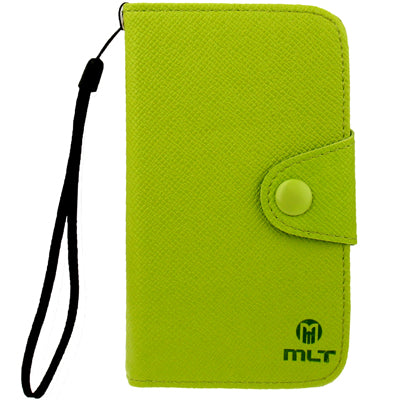 Cross Texture Leather Case with Credit Card Slots & Lanyard for Galaxy Express / i8730