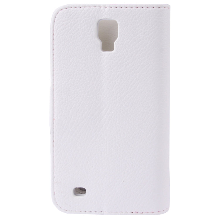Litchi Texture Horizontal Flip Leather Case with Credit Card Slots & Holder for Galaxy S IV Active / i9295