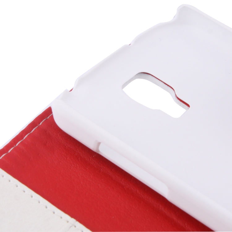 Litchi Texture Horizontal Flip Leather Case with Credit Card Slots & Holder for Galaxy S IV Active / i9295