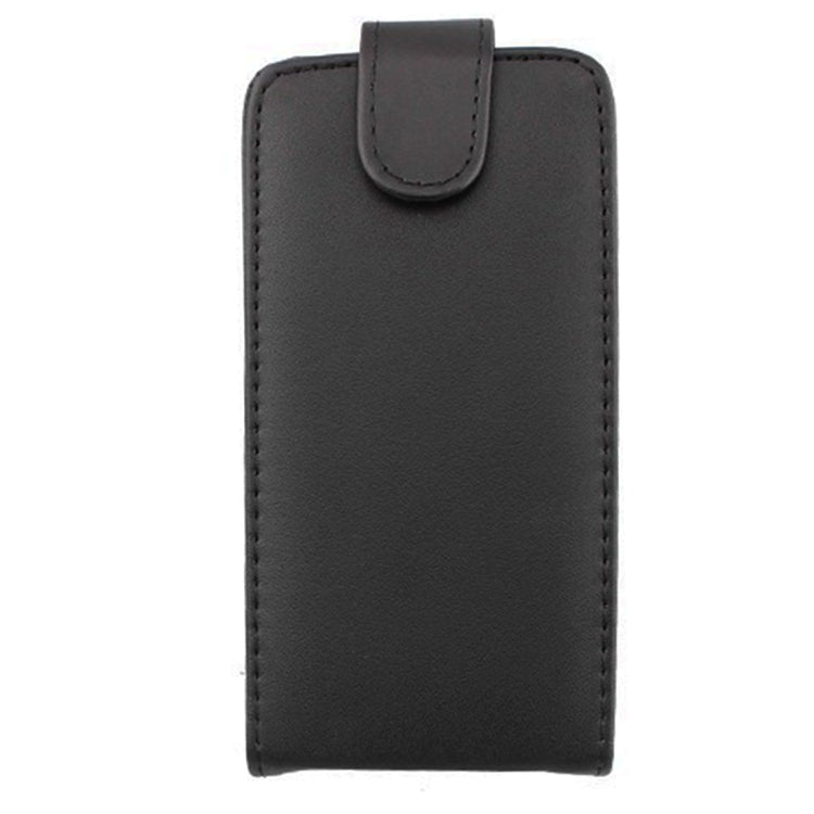 Vertical Flip Leather Case for Galaxy S IV Active / i9295(Black)
