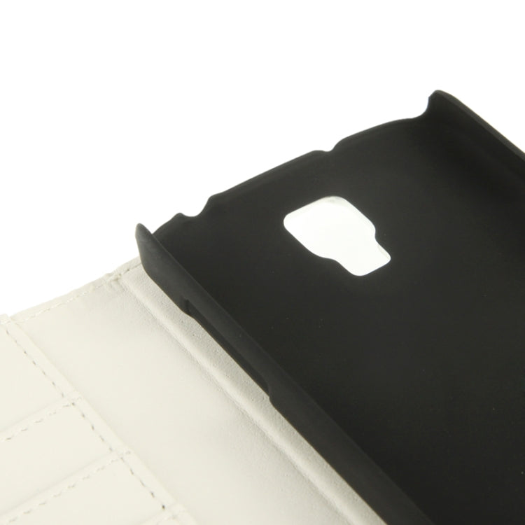 Horizontal Flip Soft Leather Case with Holder & Credit Card Slots for Galaxy S IV Active / i9295