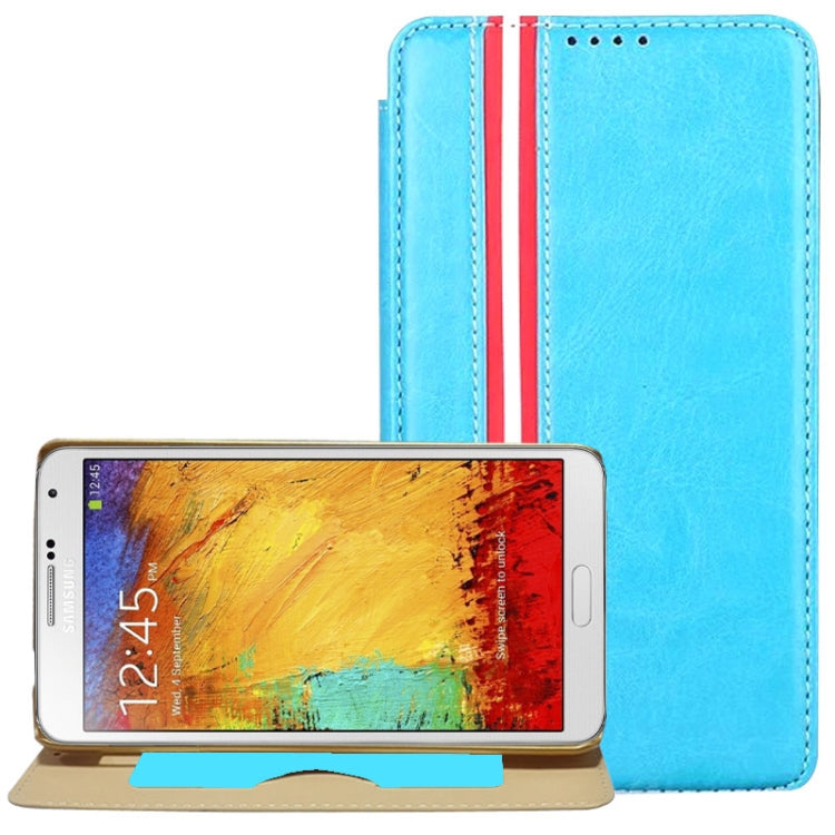 Crazy Horse Texture Flip Leather Case with Card Slot & Holder for Galaxy Note III / N9000