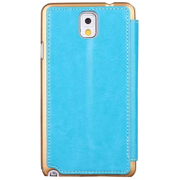 Crazy Horse Texture Flip Leather Case with Card Slot & Holder for Galaxy Note III / N9000