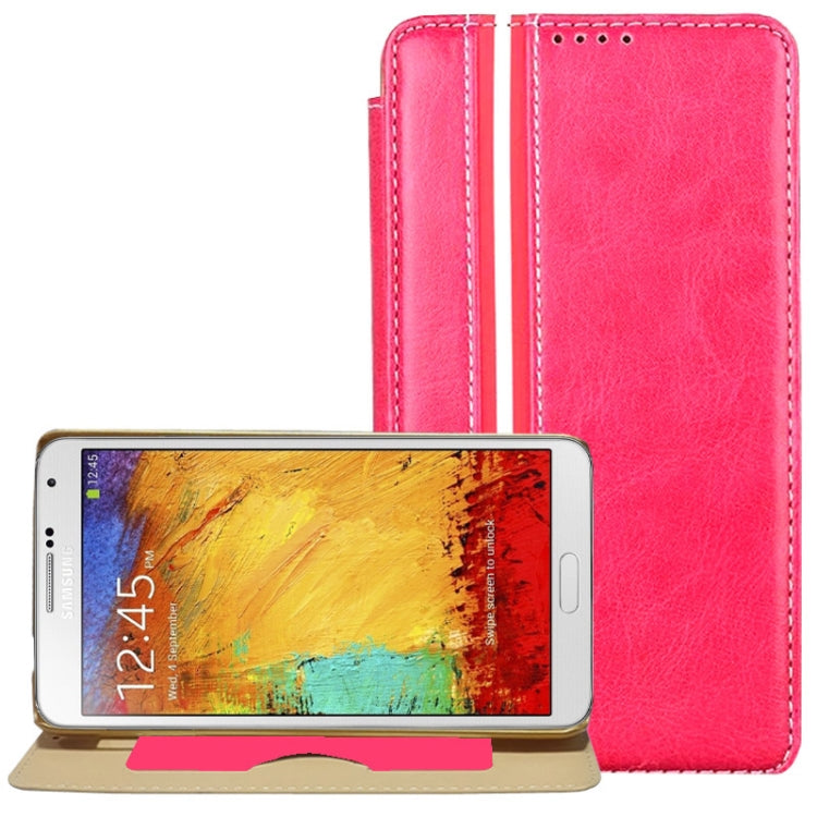 Crazy Horse Texture Flip Leather Case with Card Slot & Holder for Galaxy Note III / N9000