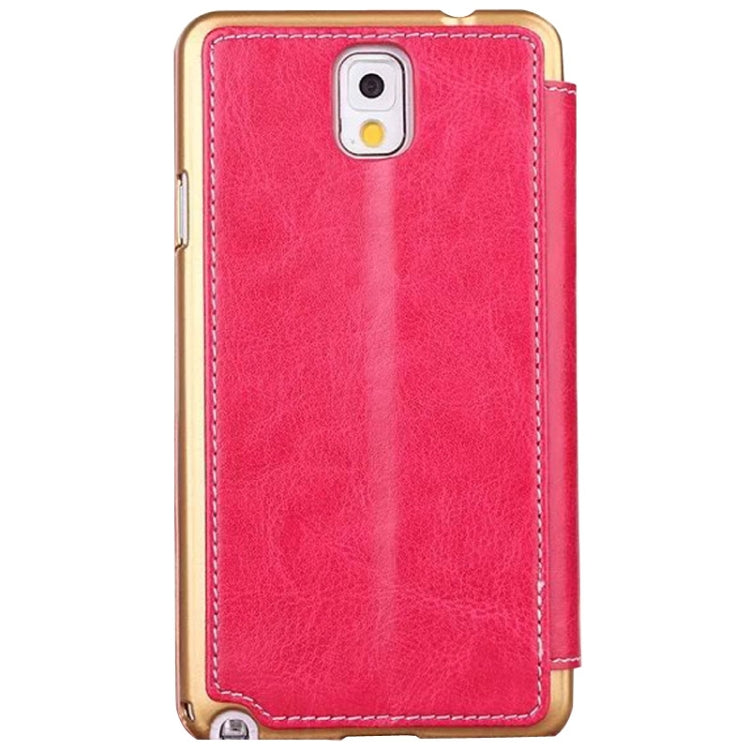 Crazy Horse Texture Flip Leather Case with Card Slot & Holder for Galaxy Note III / N9000