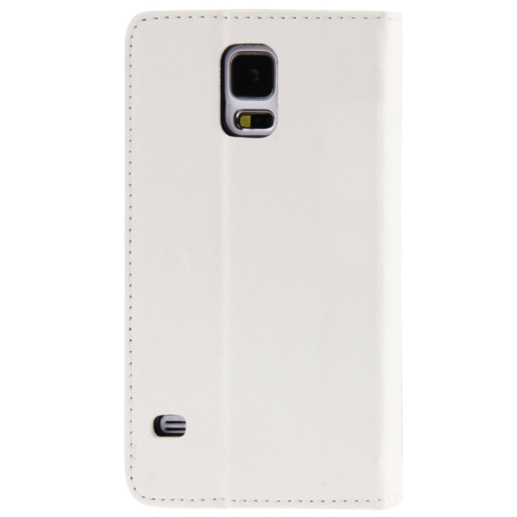 Oracle Texture Leather Case with Holder & Credit Card Slots for Galaxy S5 / G900