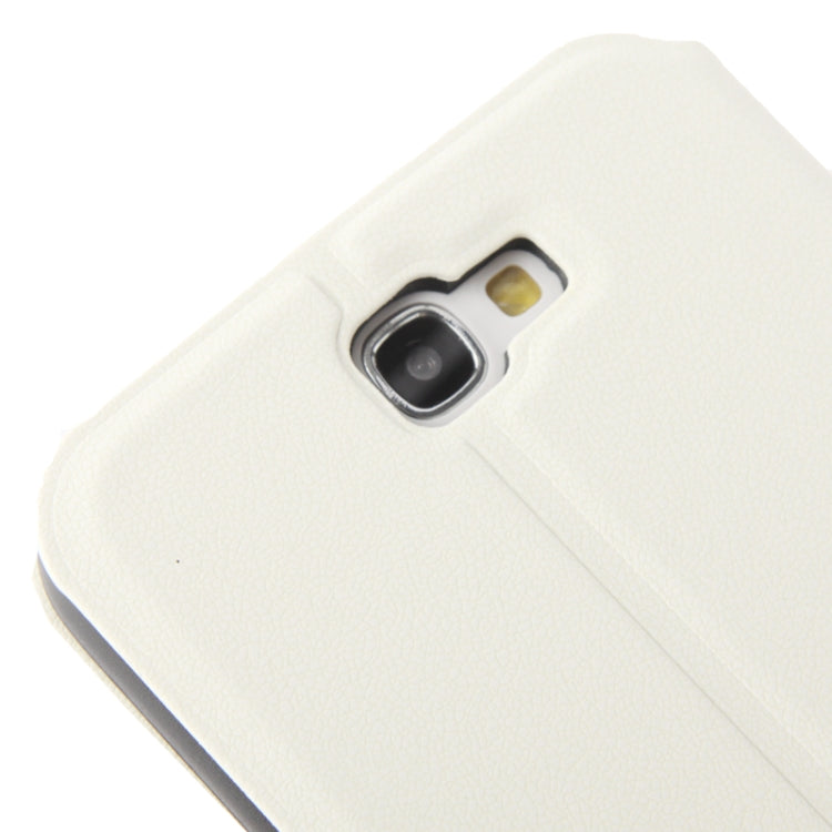 Gravel Texture Horizontal Flip Leather Case with Credit Card Slots & Holder for Galaxy Note II / N7100