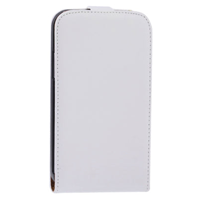 High Quality Vertical Flip Leather Case for Galaxy Note II / N7100(White)