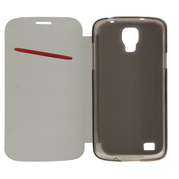Wood Texture  Leather Case with Holder / Sleep / Wake-up Function / Credit Card Slot for Galaxy S IV Active / i9295(White)