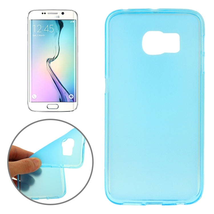 For Galaxy S6 edge Translucent Frosted TPU Case