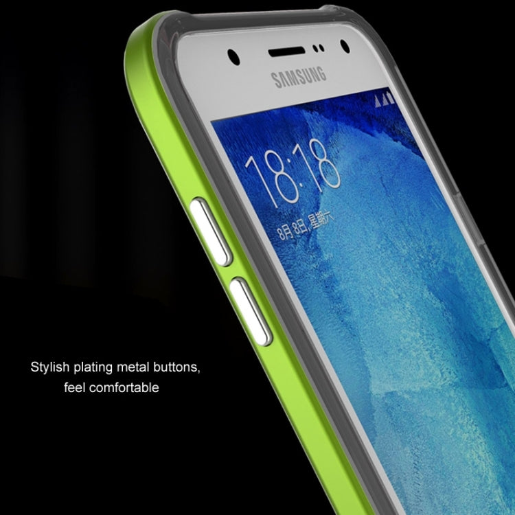 Slicoo Brushed Texture Electroplating Combination Case for Galaxy J1 / J100