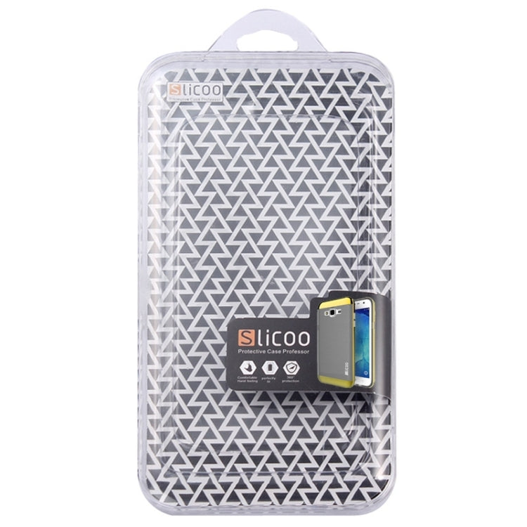 Slicoo Brushed Texture Electroplating Combination Case for Galaxy J5 / J500