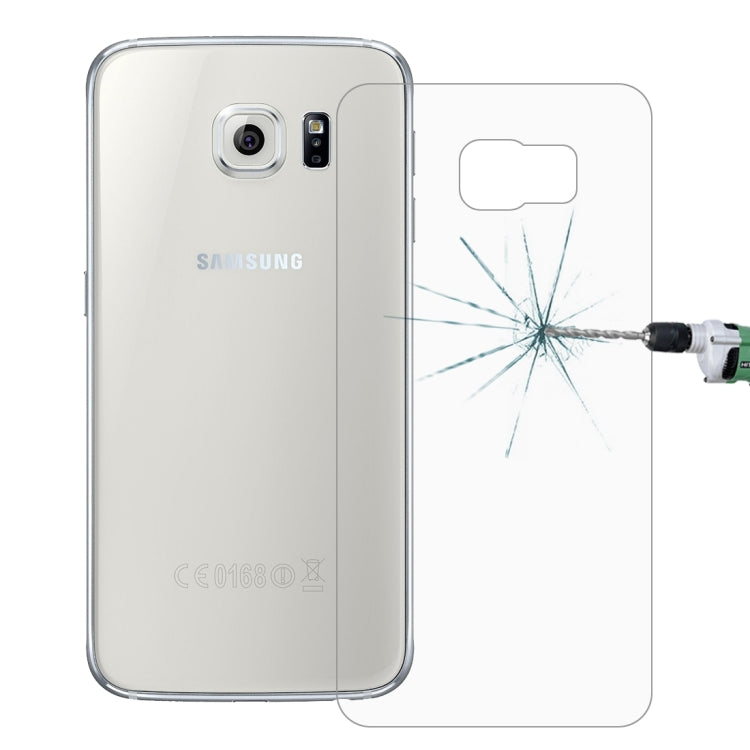 For Galaxy S6 Edge+ / G928 0.26mm 9H+ Surface Hardness 2.5D Explosion-proof Tempered Glass Back Screen Film