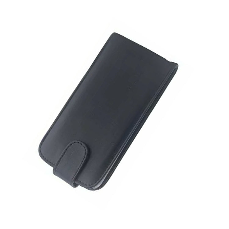 For Galaxy S6 / G920 Vertical Flip Magnetic Snap Leather Case(Black)