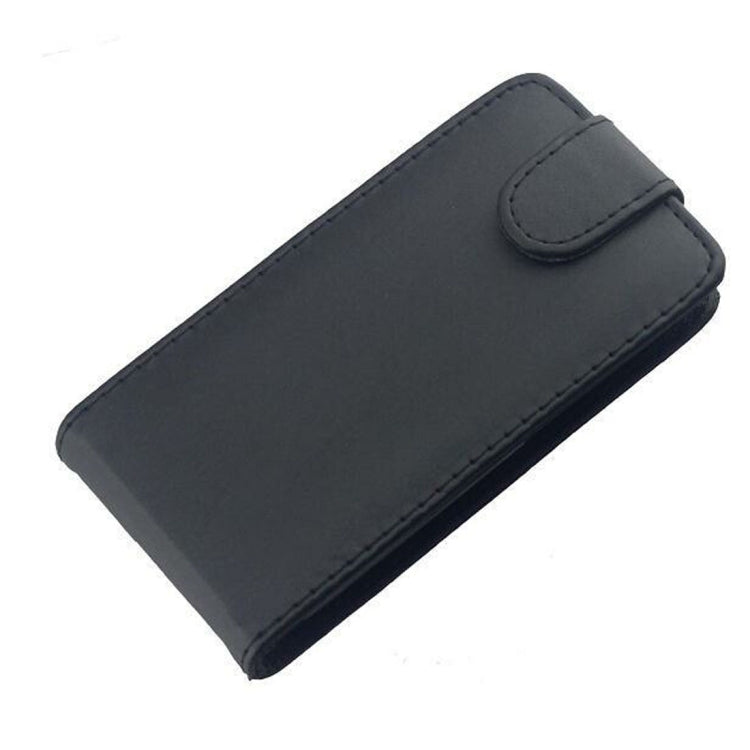 For Galaxy Ace Style LTE / G357 Vertical Flip Magnetic Snap Leather Case(Black)