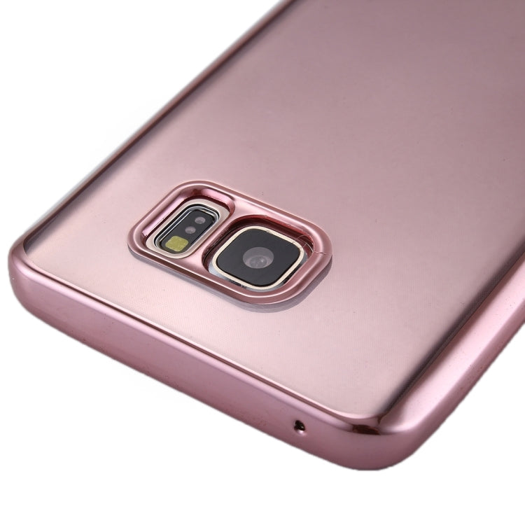 For Galaxy S7 / G930 Plating Soft TPU Protective Cover Case